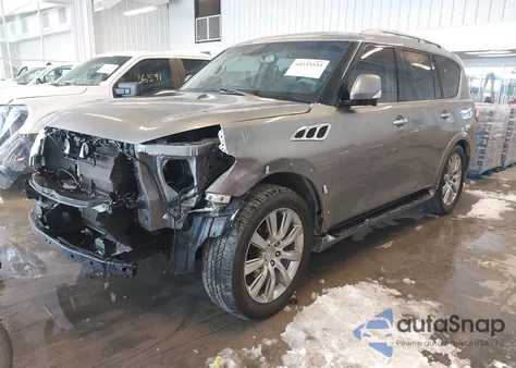 2012 Infiniti Qx56 from USA, damaged, VIN JN8AZ2NE5C9021005